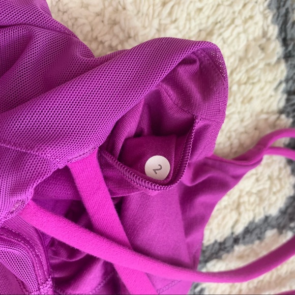 Sold! Lululemon tank with sheer back detail - Picture 7 of 8